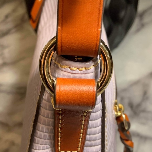 Dooney & Bourke Small Kiley Leather Hobo - Lilac - NWT - $268 - Picture 4 of 14